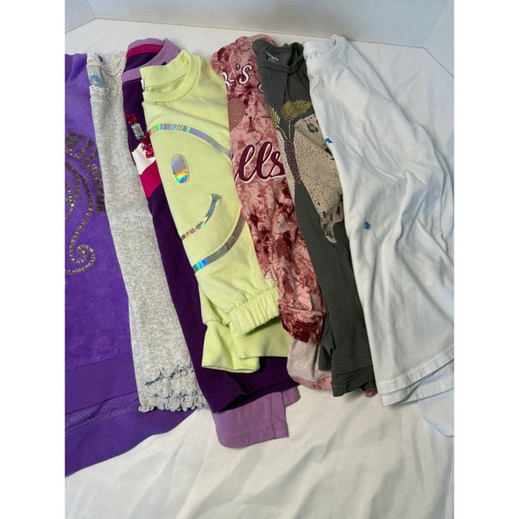 Girls Clothes Bundle Lot Size 7 mixed brands Place Tank Top Sweatshirt 16 piece - Picture 4 of 12